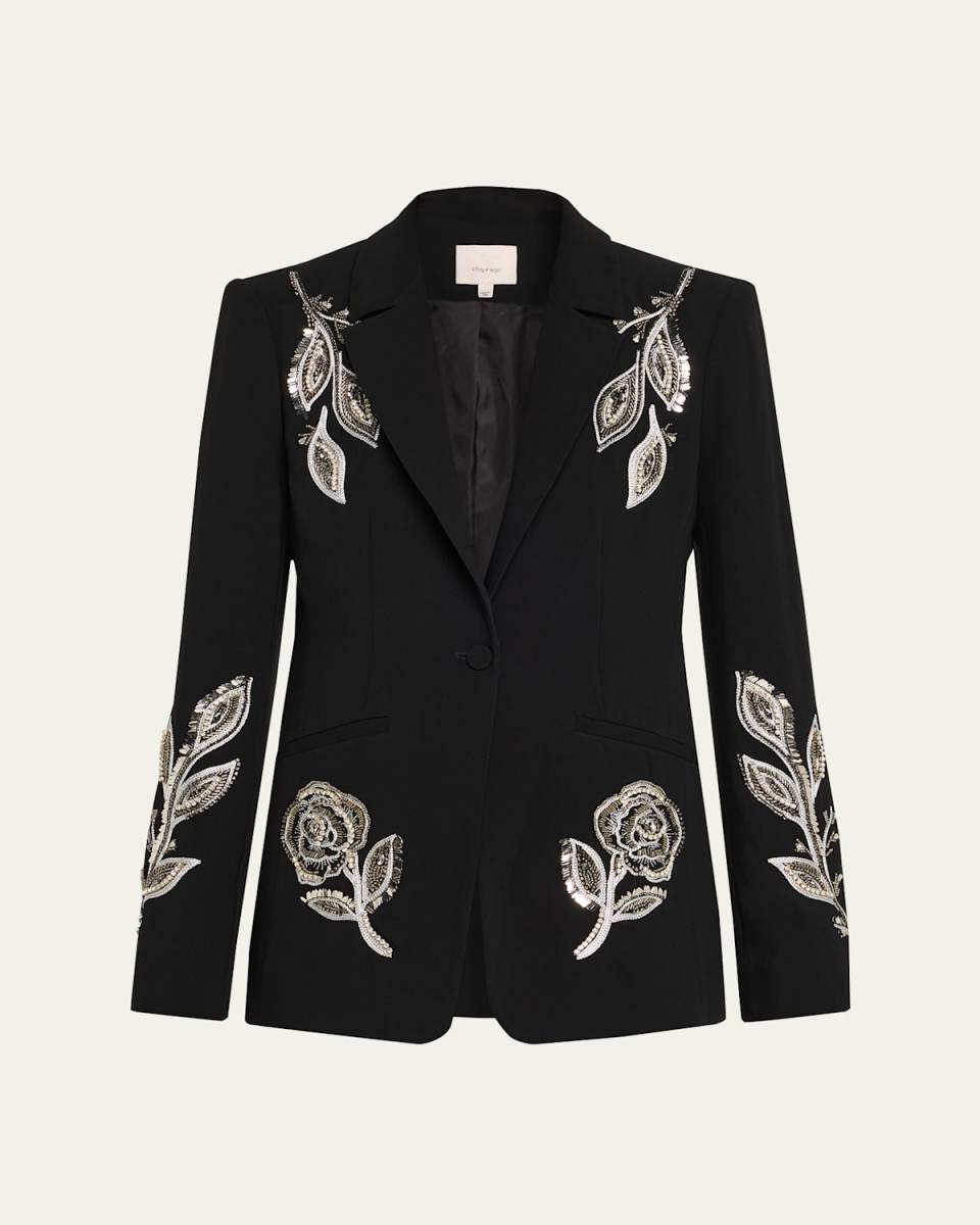 Karlie Beaded Paisley Blazer